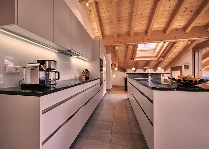 Апартаменты Bergfrieden Penthouse